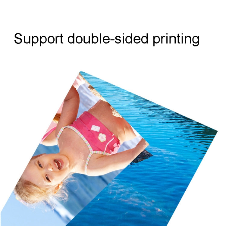 A4 100 Sheets Colored High Gloss Coated Paper Support Double-sided Printing For Color Laser Printer