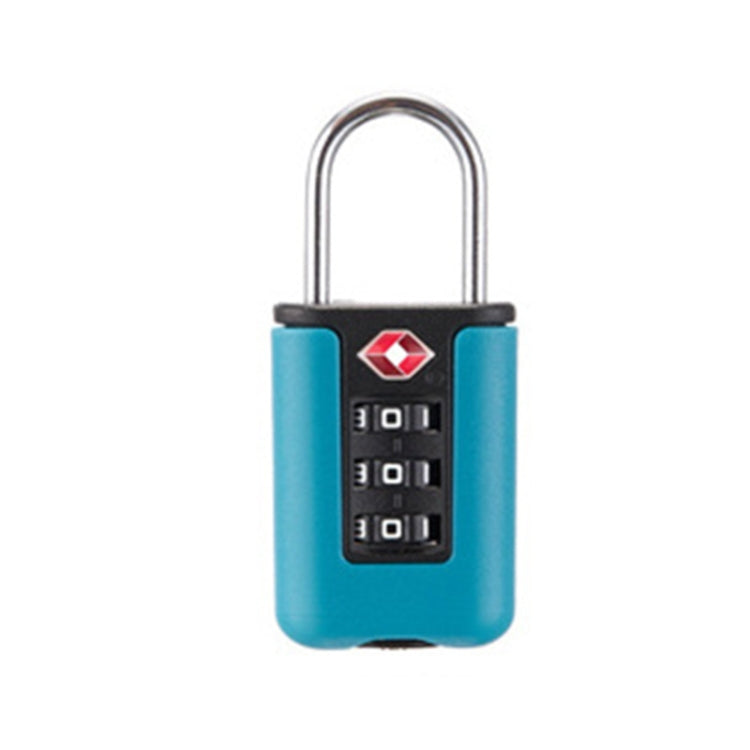TSA Customs Code Lock Travel Luggage Lock Mini Contrast Color Design Combination Padlock
