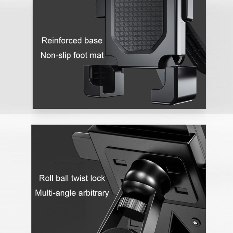 Shockproof Motorcycle Mobile Phone Holder Outdoor Bike Navigation Holder