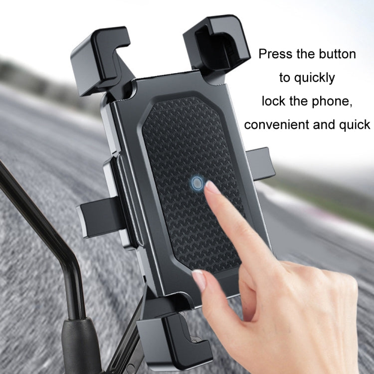 Shockproof Motorcycle Mobile Phone Holder Outdoor Bike Navigation Holder
