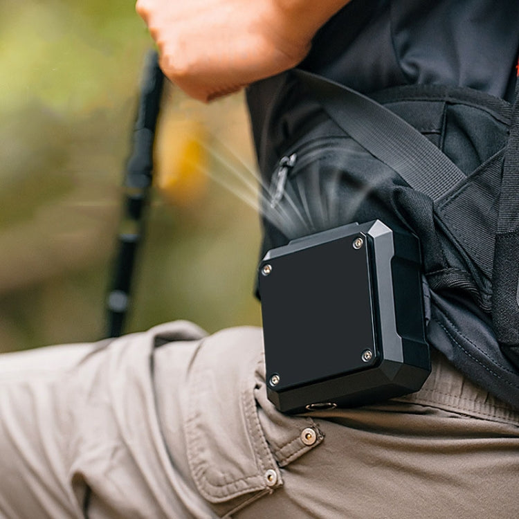 Outdoor Waist-mounted Lighting Fan with Power Function Multifunctional Bracket Hanging Neck Fan