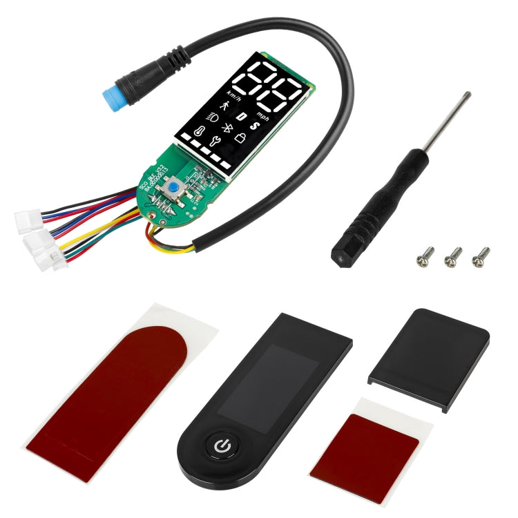For Xiaomi Electric Scooter Pro/Pro 2/1S Four-Wire Double Brake Bluetooth Board Set