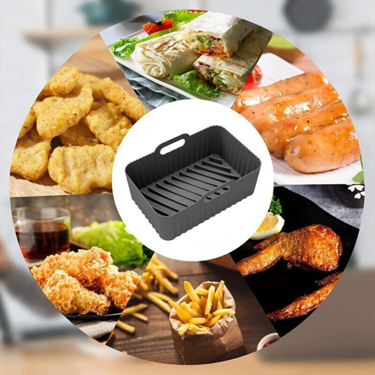 For Ninja DZ201 Air Fryer Silicone Liner Mat Reusable Basket Tray