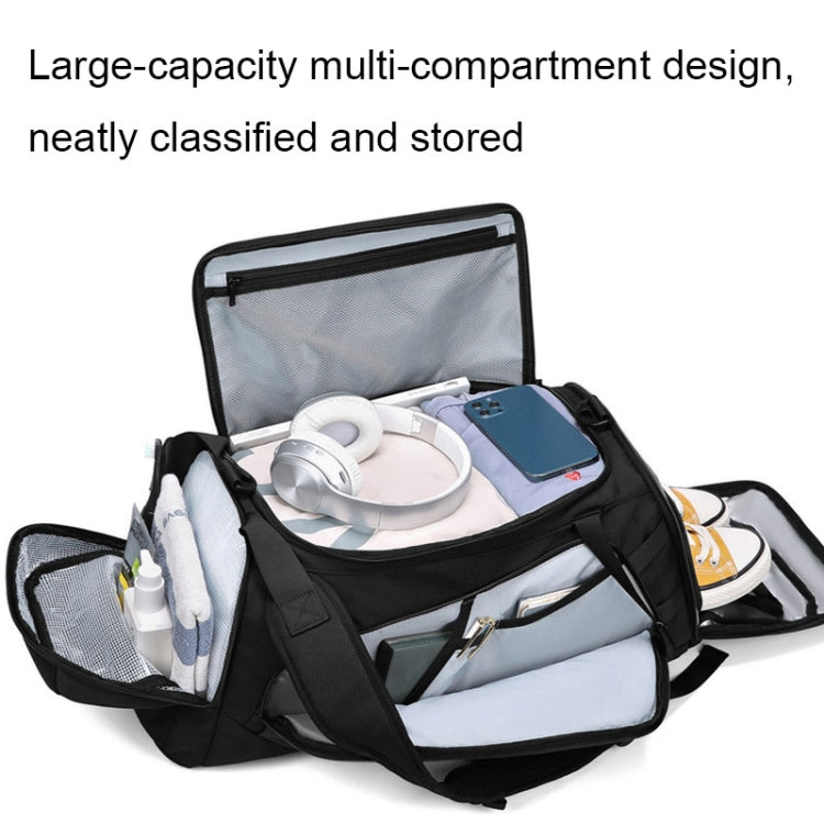 MINGLU Large-Capacity Dry And Wet Separation Gym Bag Messenger Training Bag