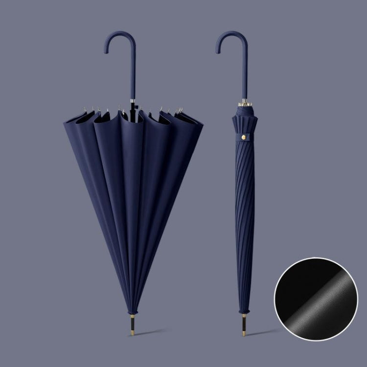 16 Bone Automatic Long Handle Double Sunny And Rain Dual Use Umbrella