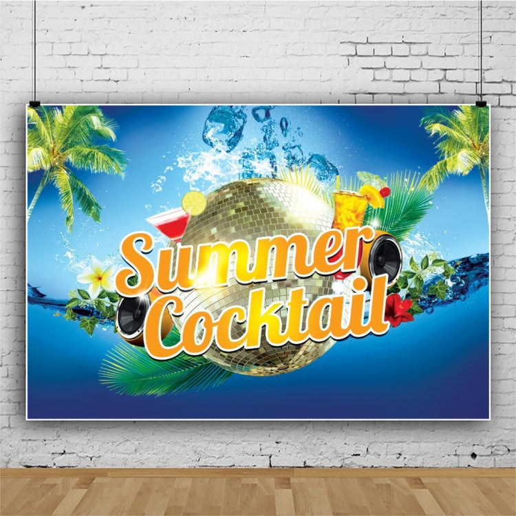 80x120cm Summer Pool Party Decoration Backdrop Swimming Ring Photography Background Cloth