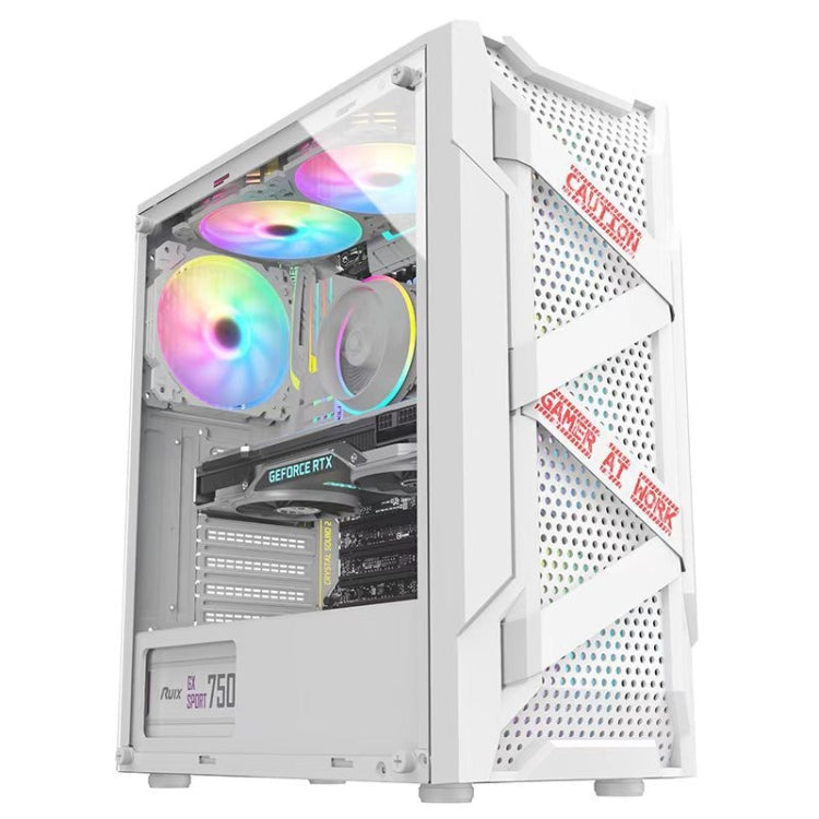 EVESKY Acrylic Side Transparent ATX Computer Case With 6 Fans Position And USB 3.0 Interface