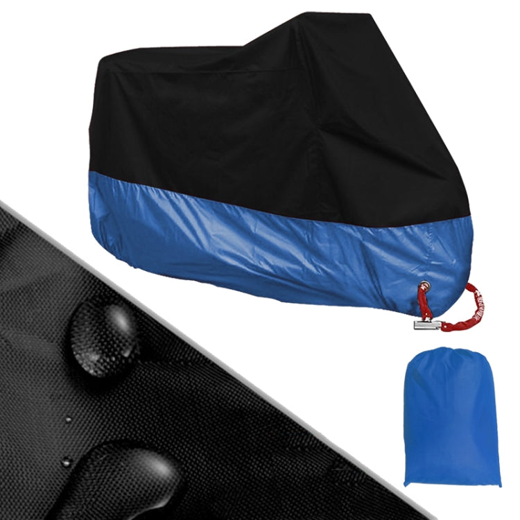 190T Motorcycle Rain Covers Dustproof Rain UV Resistant Dust Prevention Covers, M, L, XL
