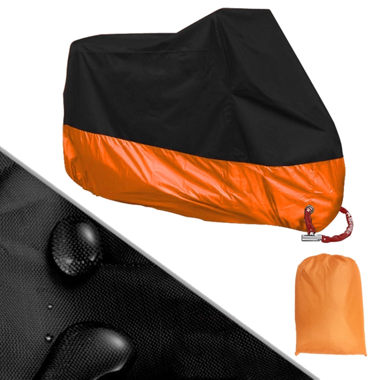 190T Motorcycle Rain Covers Dustproof Rain UV Resistant Dust Prevention Covers, M, L, XL