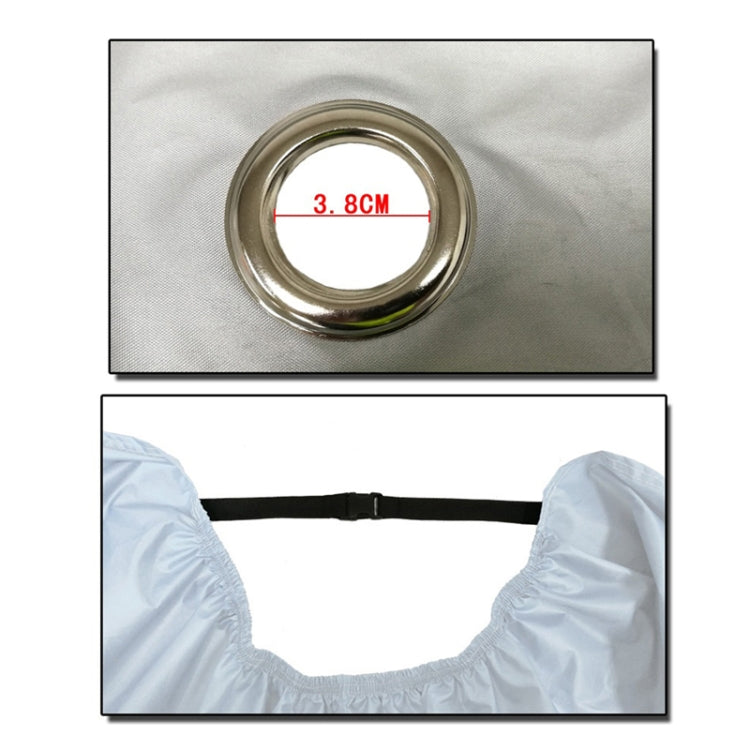 190T Motorcycle Rain Covers Dustproof Rain UV Resistant Dust Prevention Covers, M, L, XL