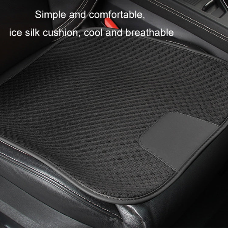 Car Seat Without Backrest Ice Silk Cushion