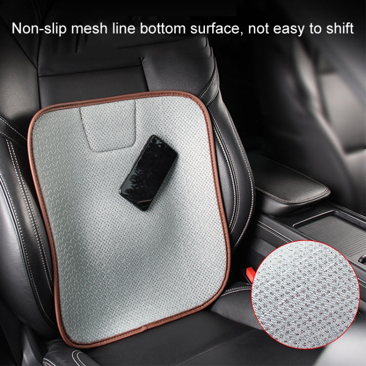 Car Seat Without Backrest Ice Silk Cushion