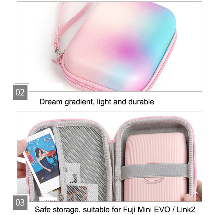 For FUJIFILM Instax Mini EVO / Link2 Printer Hard Shell EVA Storage Bag