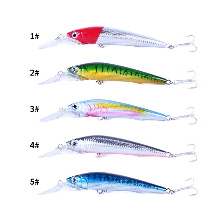 HENGJIA 18cm 41g Sinking Floating Minnow Fishing Lure Long Tongue Lure Bait, MI207 (3), MI207 (4), MI207 (1), MI207 (2)