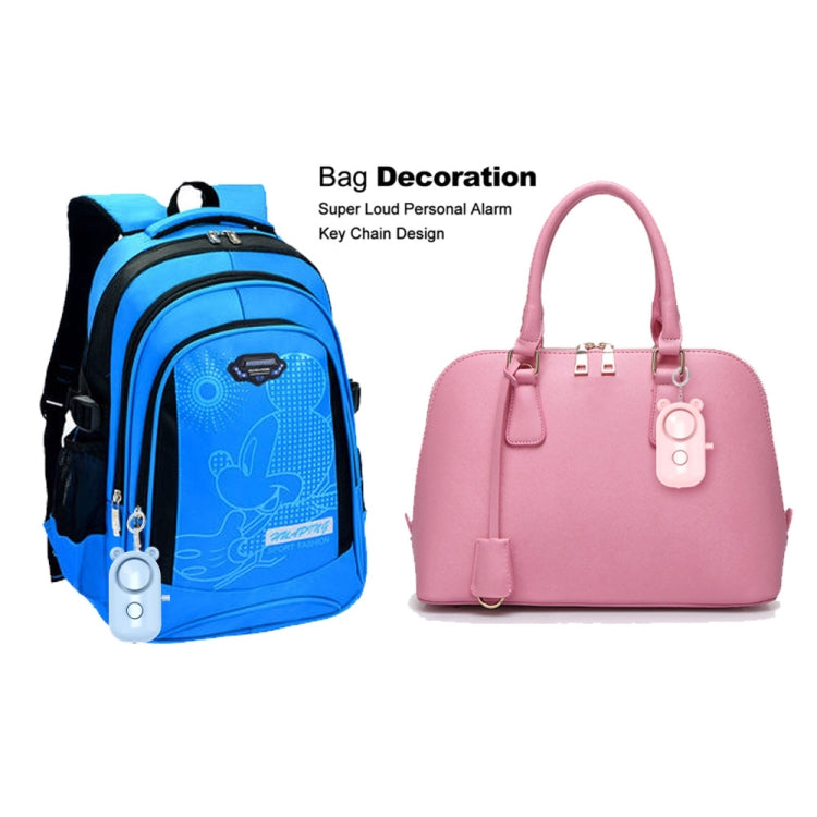 130dB LED Personal Alarm Pull Ring Outdoor Self-defense Products