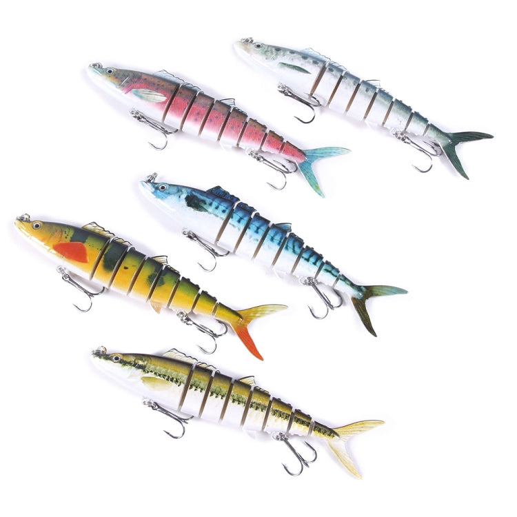 HENGJIA 17.8cm 38g 8 Section Fish Fake Bait, JM036 (3), JM036 (4), JM036 (5), JM036 (1), JM036 (2)