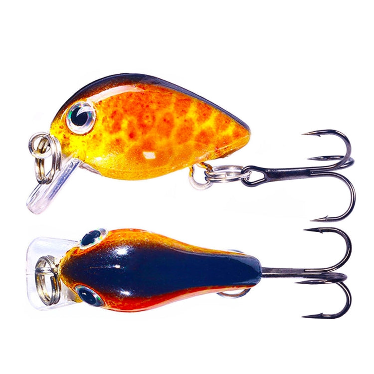 HENGJIA 2.5cm 1.5g Floating Water Little Fat Micro-Object Mini 3D Printing Luya Bait