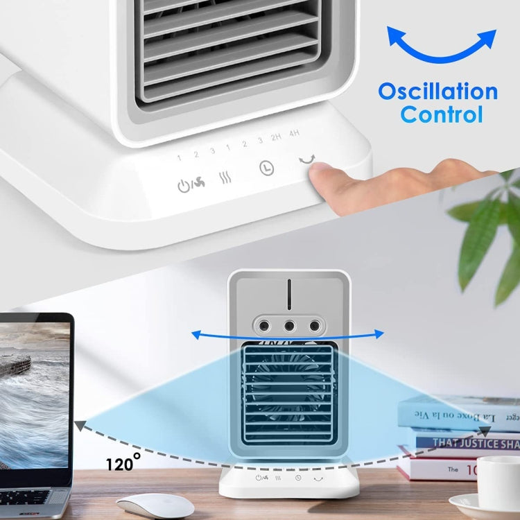 USB Mini Desktop Spray Humidification Cooling Fan Home Air Conditioner Fan Cooler