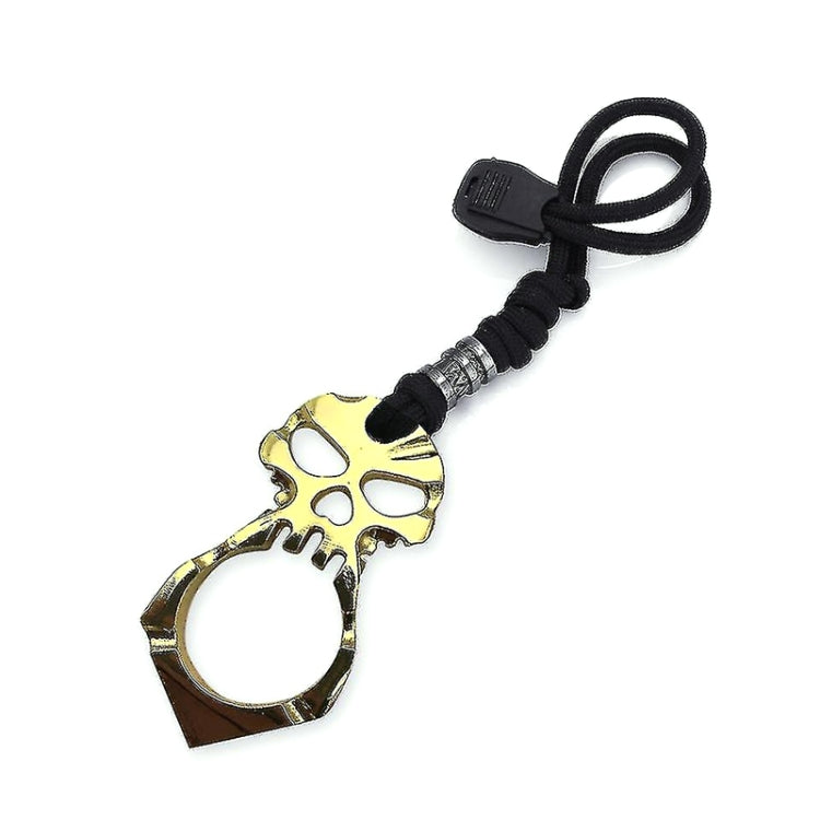 Rose Thorn Single Finger Buckle Self-defense Broken Window Keychain