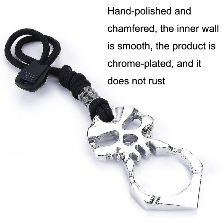 Rose Thorn Single Finger Buckle Self-defense Broken Window Keychain