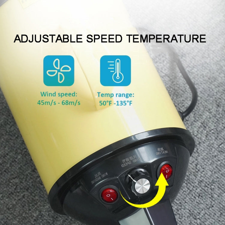 2100W Dog Dryer Stepless Speed Pet Hair Blaster Pet Water Blower