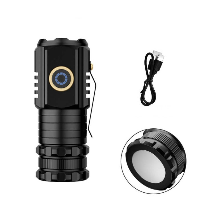 3 LED Mini Flashlight Rechargeable Waterproof 2000LM Super Bright Torch