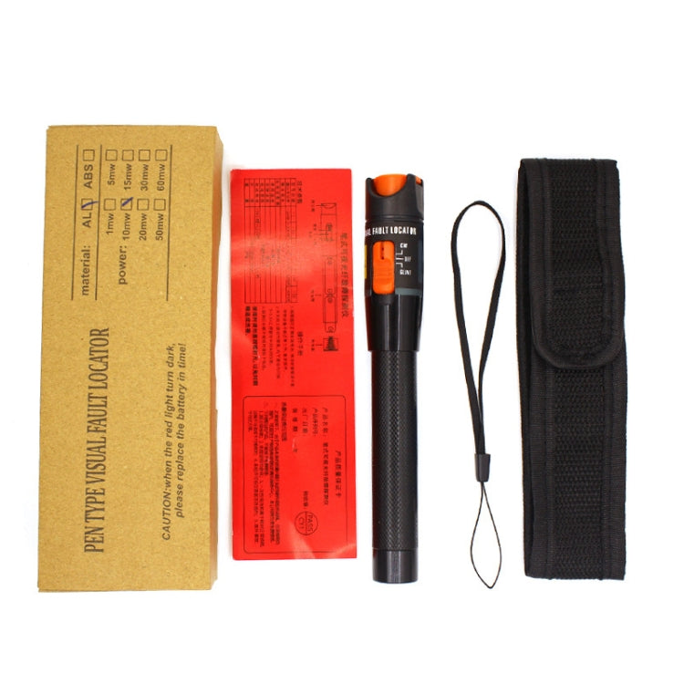 Fiber Red Light Test Pen Red Light Sources Through Optical Pen Optical Fiber Detection, 10MW, 20MW, 30MW, 50MW
