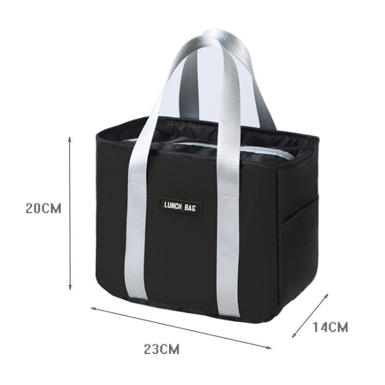 Portable Insulation Bag Waterproof Small Meal Bag Aluminum Foil Thickened Lunch Bag