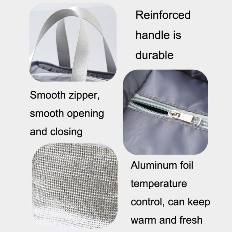 Portable Insulation Bag Waterproof Small Meal Bag Aluminum Foil Thickened Lunch Bag
