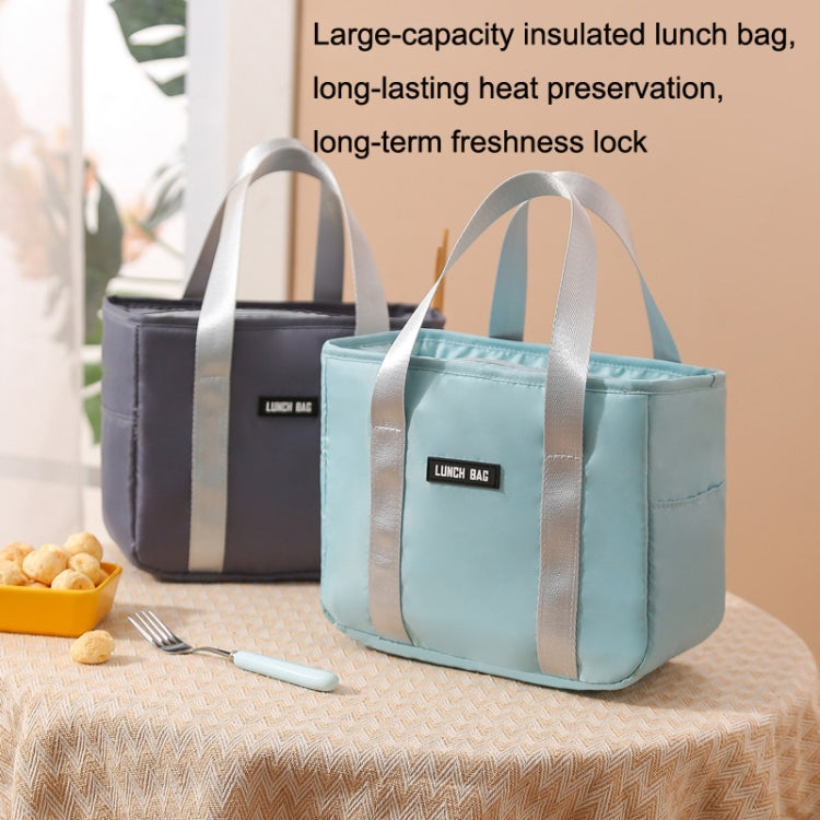 Portable Insulation Bag Waterproof Small Meal Bag Aluminum Foil Thickened Lunch Bag