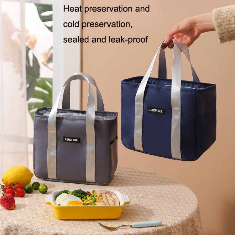 Portable Insulation Bag Waterproof Small Meal Bag Aluminum Foil Thickened Lunch Bag