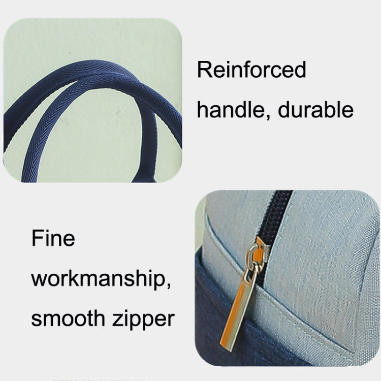 Match Color Cationic Lunch Box Handbag Aluminum Foil Thickened Waterproof Lunch Bag