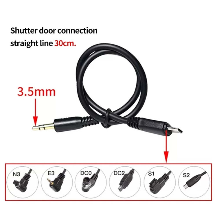 Pixel P001 SLR Camera Shutter Connection Line, For Canon E3, For Canon N3, For Nikon DC0, For Nikon DC2, For Sony S2