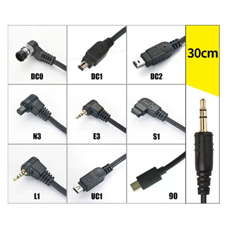 Pixel P001 SLR Camera Shutter Connection Line, For Canon E3, For Canon N3, For Nikon DC0, For Nikon DC2, For Sony S2