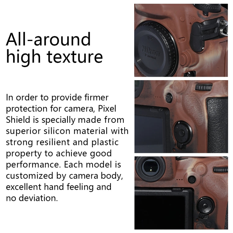 Pixel P001 For Nikon D500 Camera Silicone Protector Case