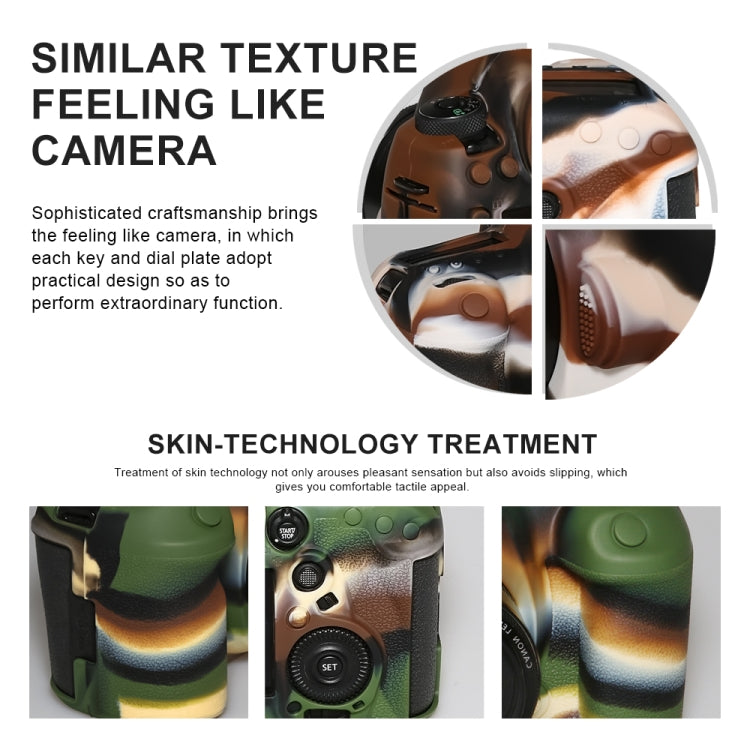 Pixel P001 For Canon EOS 5D Mark IV Camera Silicone Protector Case