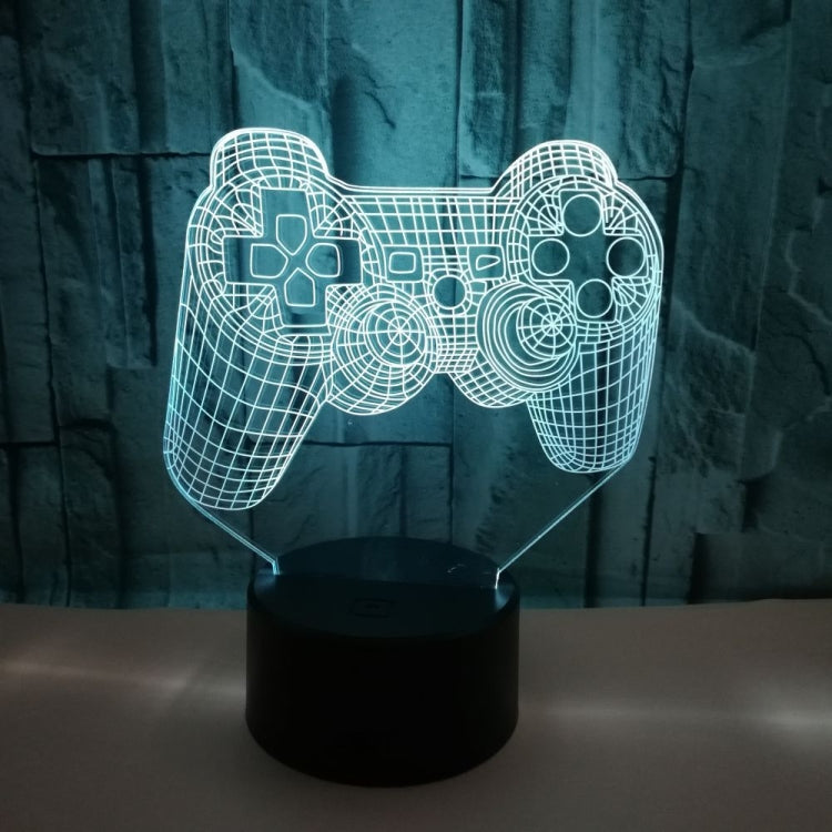 3D Game Handle Three-dimensional Colorful LED Lights