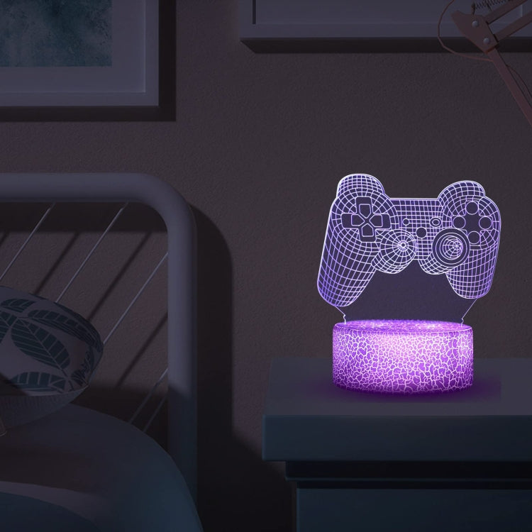 3D Game Handle Three-dimensional Colorful LED Lights