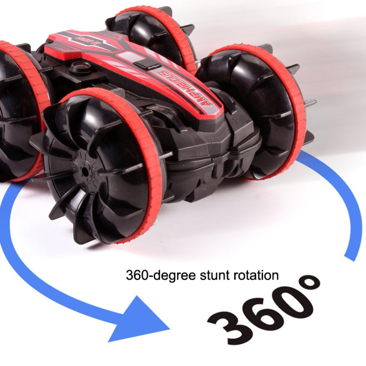 2.4G Amphibious Stunt Remote Control Car Double-sided Rolling Driving Children Electric Toys