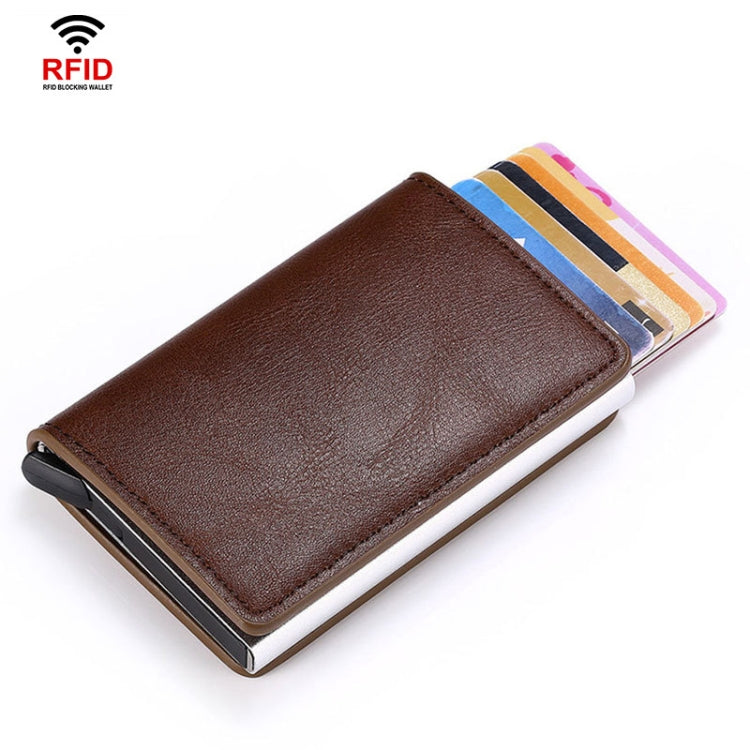 HUMERPAUL RFID Anti-Magnetic Automatic Card Set Credit Card Box Coin Bag