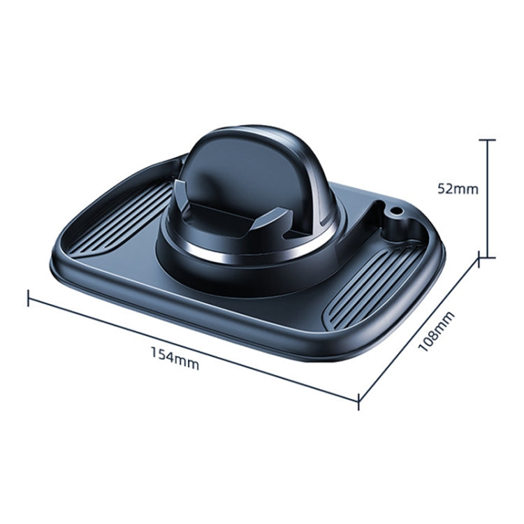 3 In 1 Multifunctional Car Phone Holder Dashboard Bracket Decoration