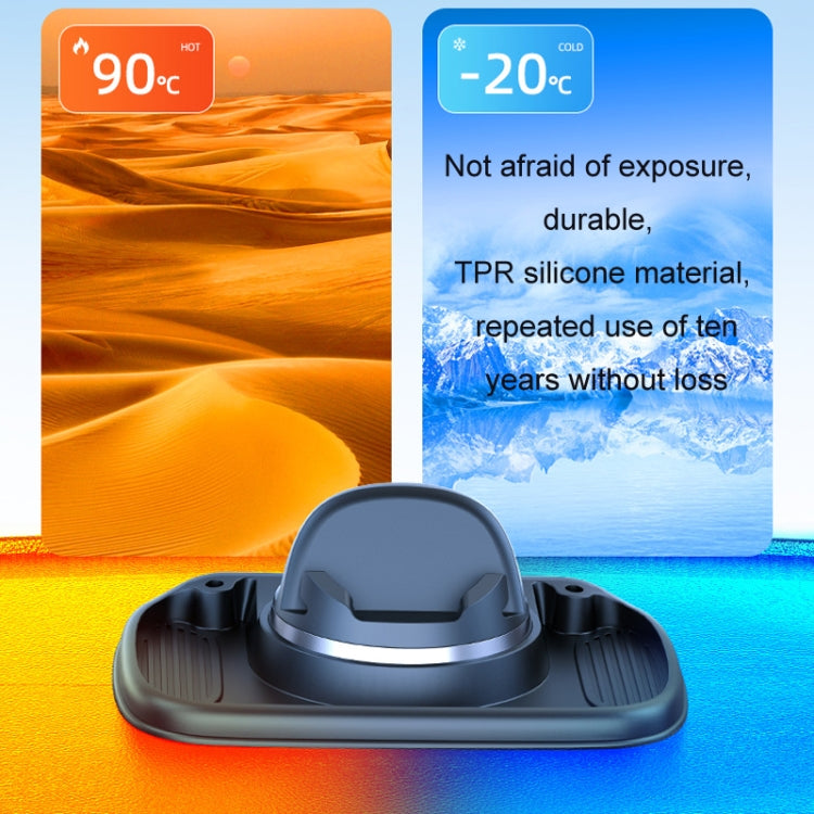 3 In 1 Multifunctional Car Phone Holder Dashboard Bracket Decoration