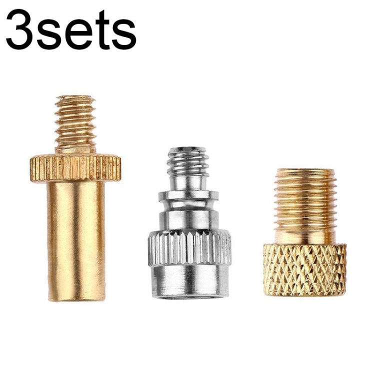 SV/AV/DV Bicycle Valve Adapter Set Bike Ball Pump Accessories