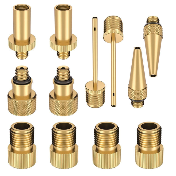 SV/AV/DV Bicycle Valve Adapter Set Bike Ball Pump Accessories