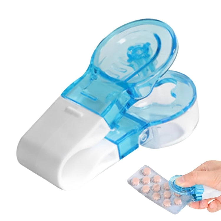 Portable Pill Taker Tablets Pills Blister Pack Opener Pills Box Case
