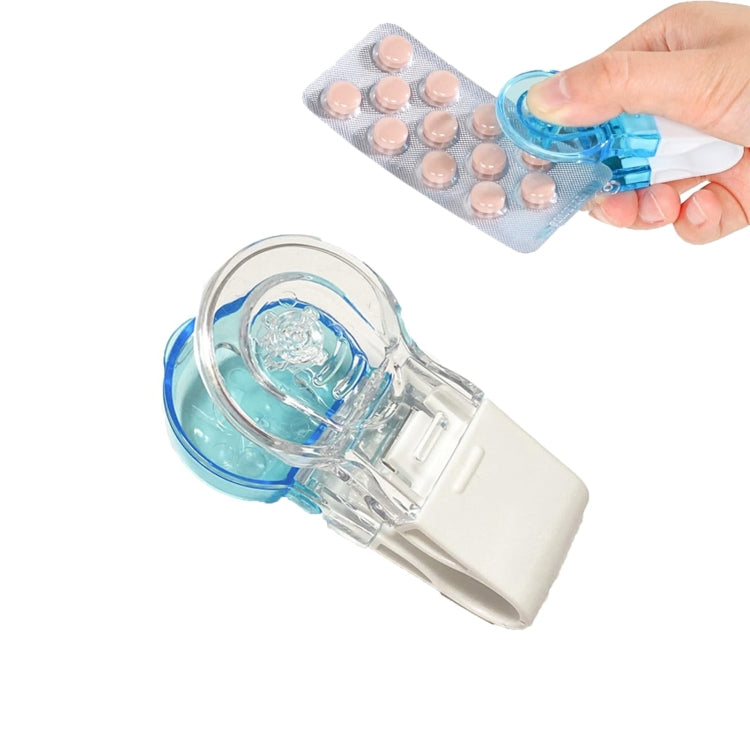 Portable Pill Taker Tablets Pills Blister Pack Opener Pills Box Case