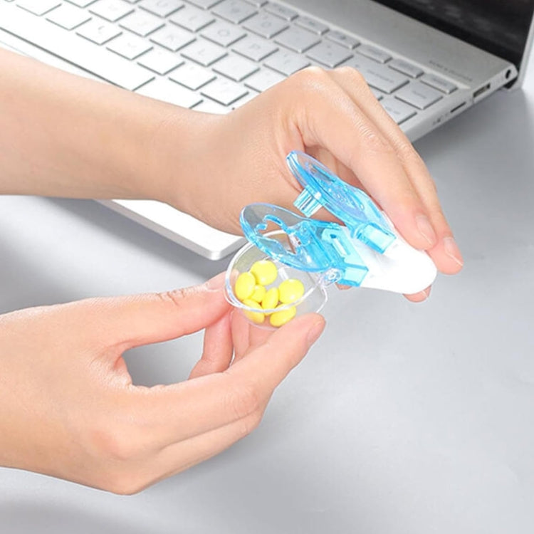 Portable Pill Taker Tablets Pills Blister Pack Opener Pills Box Case