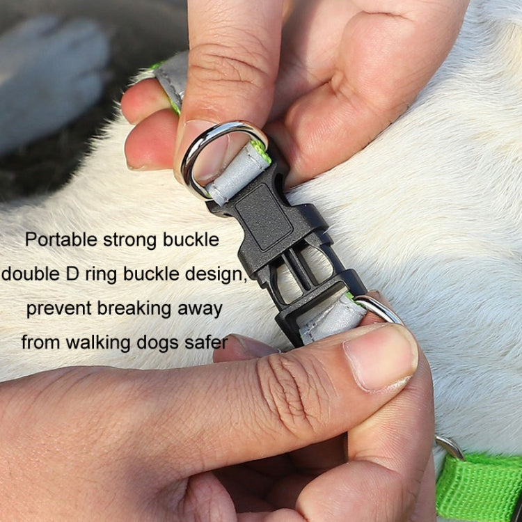 Pet Dog Harness Reflective Anti-break-off Vest-style Leash