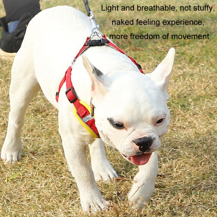 Pet Dog Harness Reflective Anti-break-off Vest-style Leash