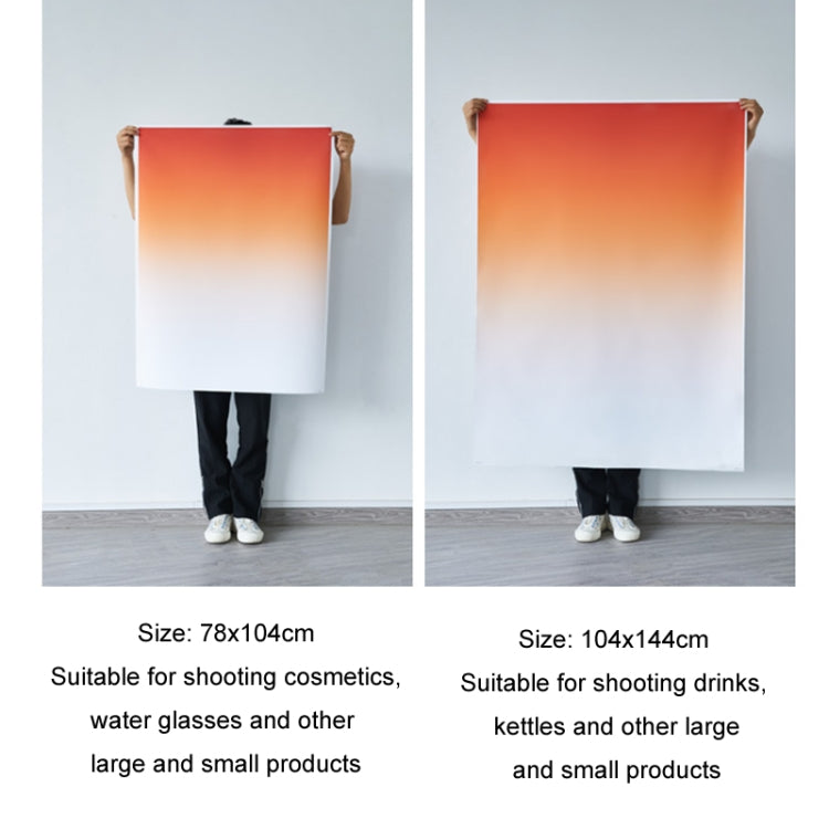 106x144cm Gradient Background Paper Photography Portrait Photo Props
